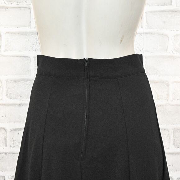 Laura Byrnes California Pinup Pleated Box Skirt in Black size Small - Picture 11 of 12
